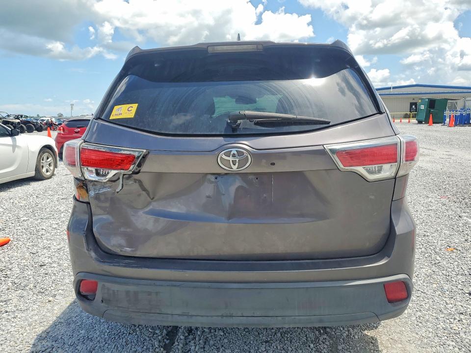 Продажа на аукционе авто 2015 Toyota Highlander, vin: 5TDKKRFH3FS092697, номер лота: 59354286