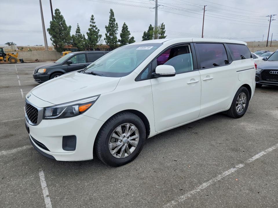 Продажа на аукционе авто 2016 Kia Sedona, vin: KNDMA5C15G6112087, номер лота: 59686716