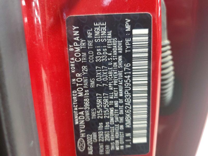 Aukcja sprzedaży 2023 Hyundai Kona, vin: KM8K62AB3PU954176, numer aukcji: 60211936