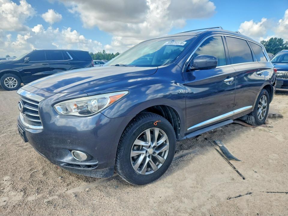 59979376 :رقم المزاد ، 5N1AL0MMXEC525545 vin ، 2014 Infiniti Qx60 مزاد بيع
