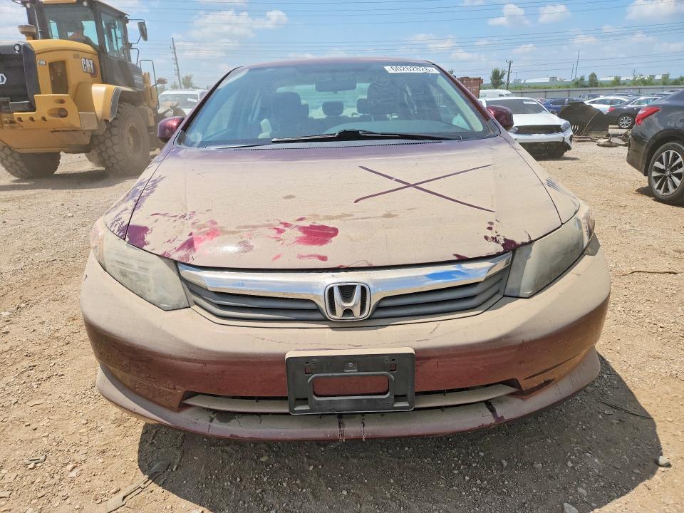 2012 Honda Civic მანქანა იყიდება აუქციონზე, vin: 19XFB2F55CE093340, აუქციონის ნომერი: 60262826