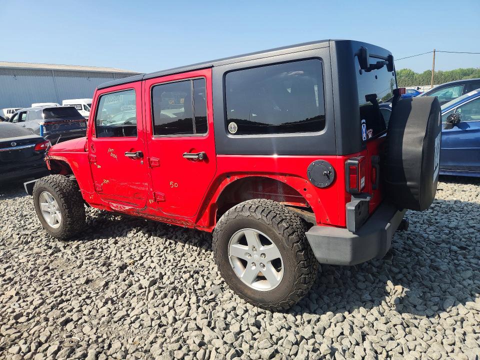 2015 Jeep Wrangler Unlimited მანქანა იყიდება აუქციონზე, vin: 1C4BJWDG8FL520258, აუქციონის ნომერი: 58920076
