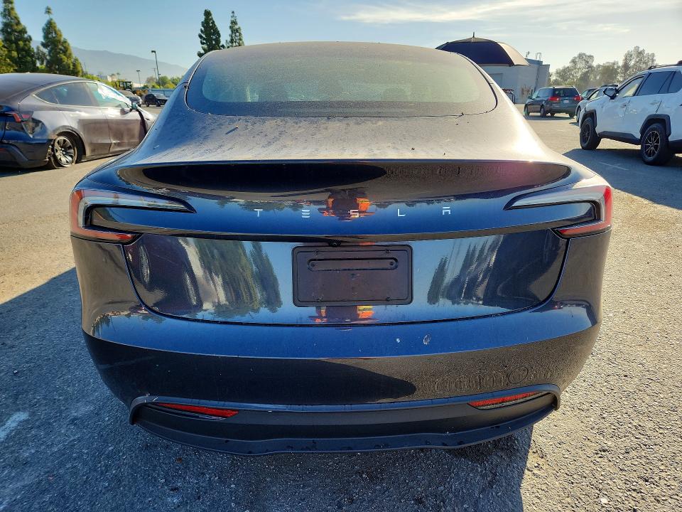 2024 Tesla Model 3 მანქანა იყიდება აუქციონზე, vin: 5YJ3E1EA5RF743418, აუქციონის ნომერი: 61358376
