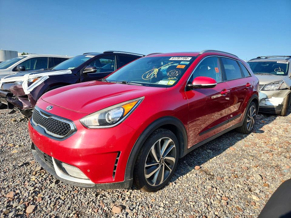 2017 Kia Niro მანქანა იყიდება აუქციონზე, vin: KNDCE3LC1H5041693, აუქციონის ნომერი: 61787706