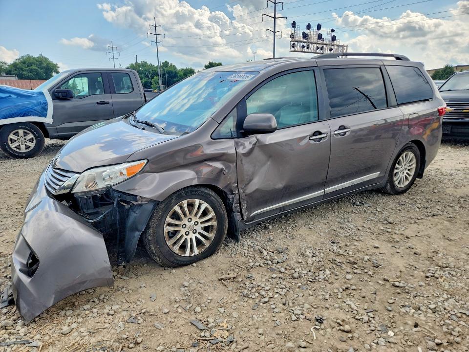 2016 Toyota Sienna მანქანა იყიდება აუქციონზე, vin: 5TDYK3DC7GS735505, აუქციონის ნომერი: 59144156