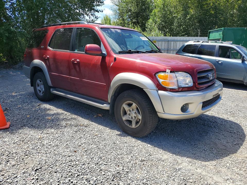 61974086 :رقم المزاد ، 5TDBT44A51S054323 vin ، 2001 Toyota Sequoia مزاد بيع