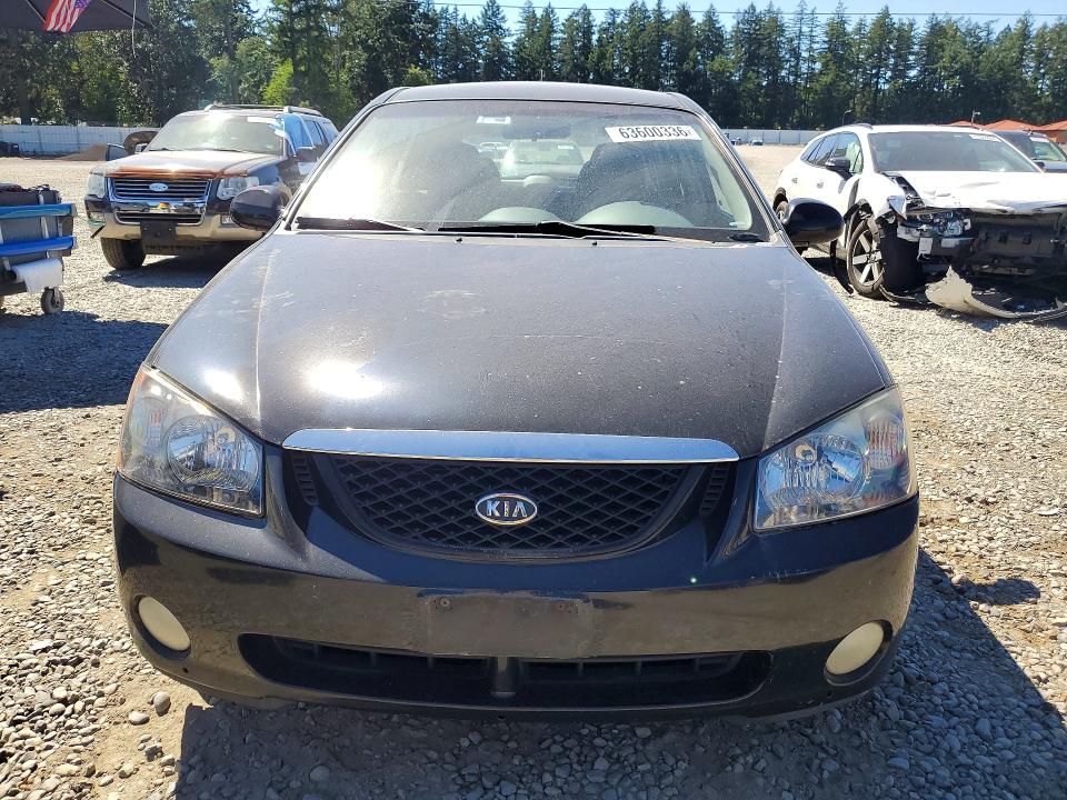 Продаж на аукціоні авто 2005 Kia Spectra, vin: KNAFE161055072163, номер лоту: 63600336