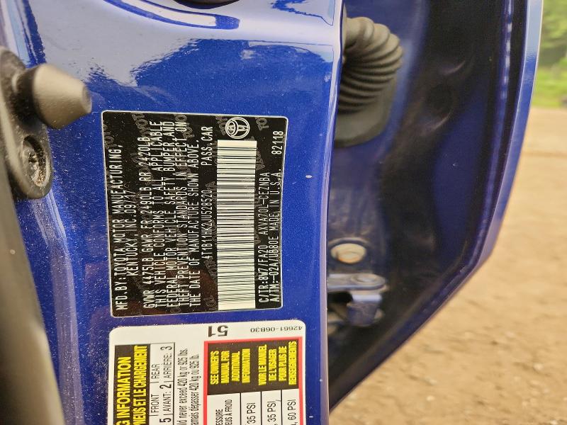 61311476 :رقم المزاد ، 4T1B11HK2JU528520 vin ، 2018 Toyota Camry مزاد بيع