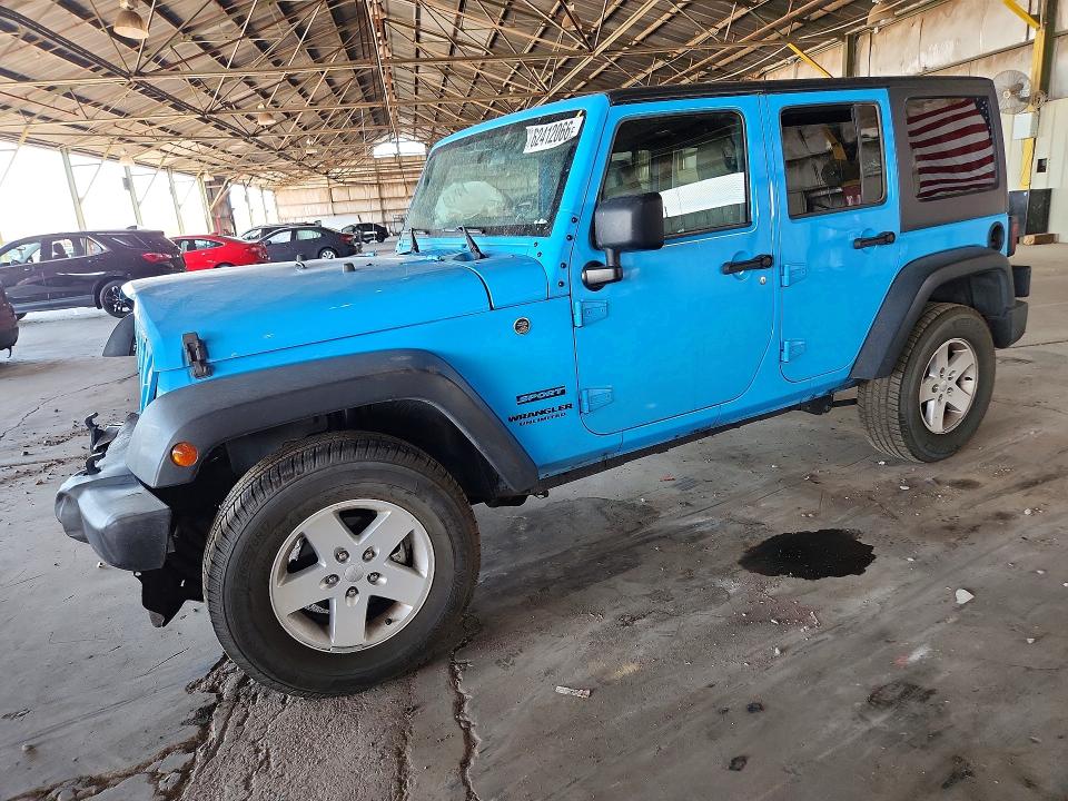 Продаж на аукціоні авто 2017 Jeep Wrangler Unlimited, vin: 1C4BJWDG2HL640527, номер лоту: 62412066
