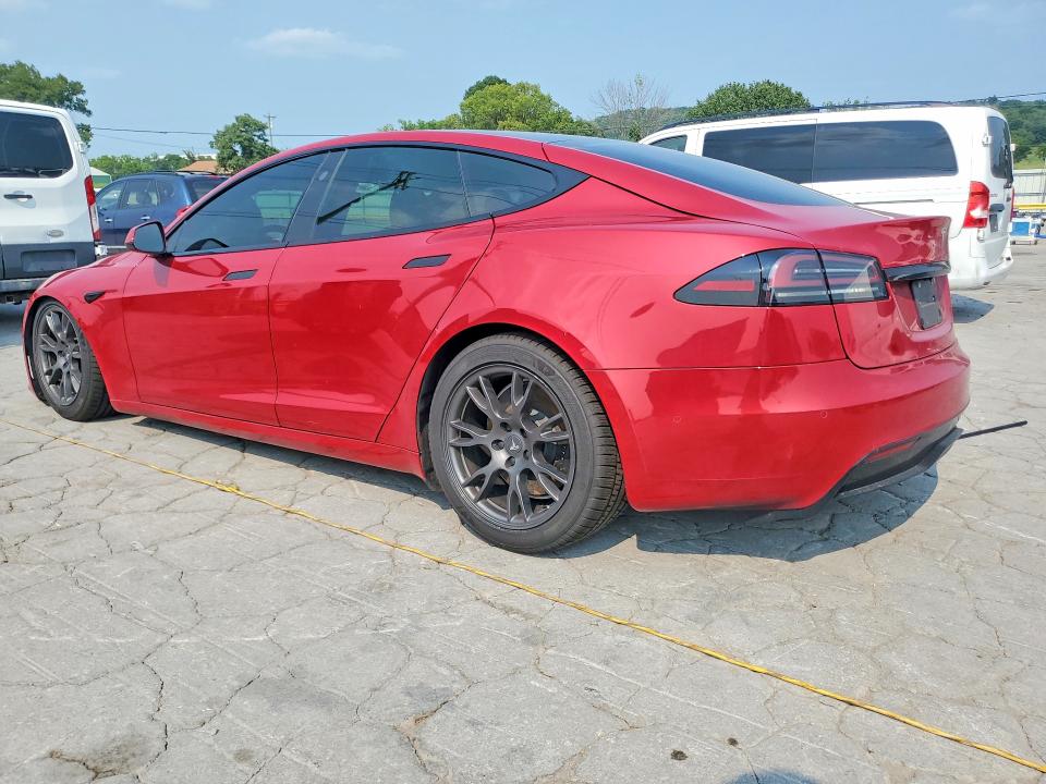 63051176 :رقم المزاد ، 5YJSA1E50NF487290 vin ، 2022 Tesla Model S مزاد بيع