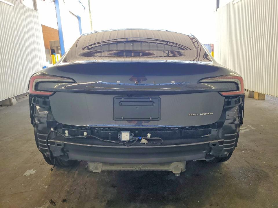 48987946 :رقم المزاد ، 5YJ3E1EB2SF899947 vin ، 2025 Tesla Model 3 مزاد بيع