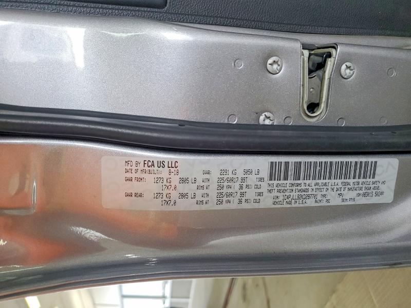 2019 Jeep Cherokee მანქანა იყიდება აუქციონზე, vin: 1C4PJLLB2KD297701, აუქციონის ნომერი: 61445496