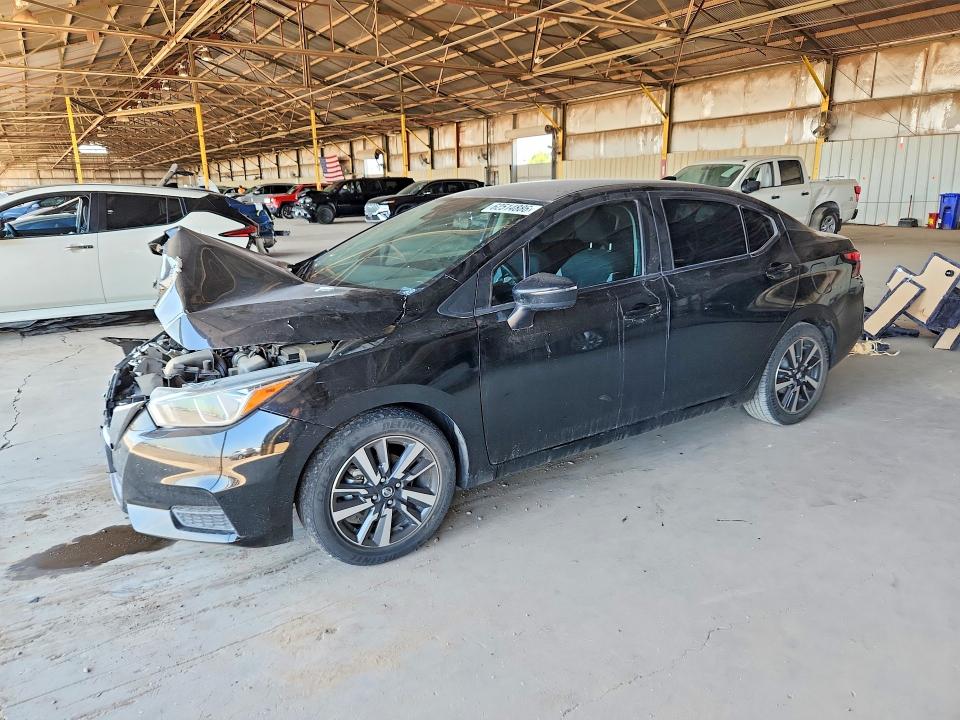 62514886 :رقم المزاد ، 3N1CN8EV5ML874714 vin ، 2021 Nissan Versa مزاد بيع
