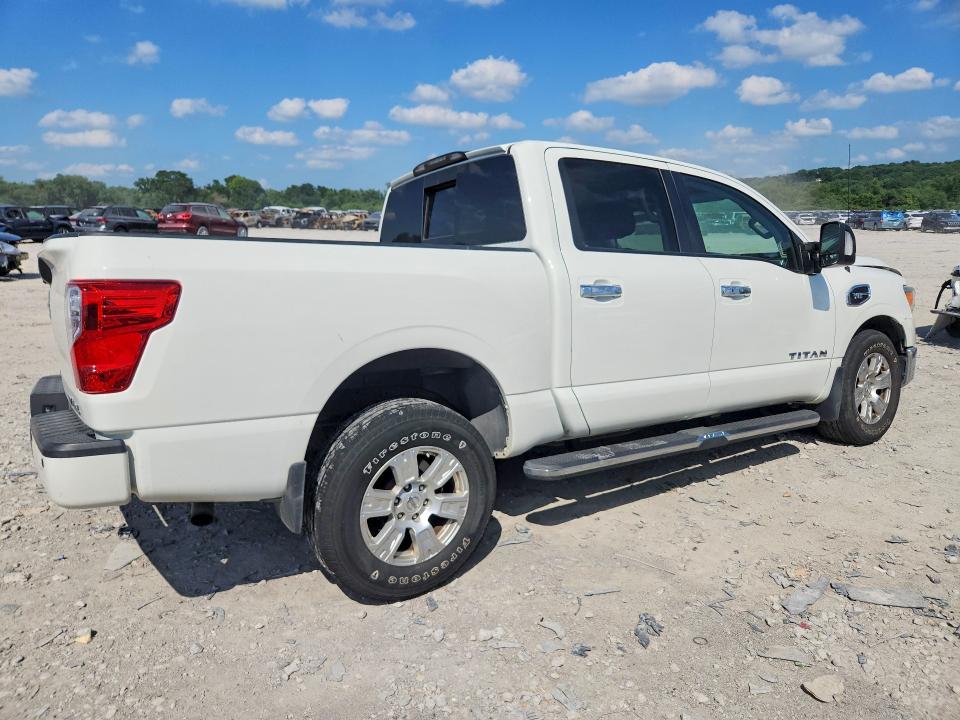 2017 Nissan Titan მანქანა იყიდება აუქციონზე, vin: 1N6AA1E54HN511606, აუქციონის ნომერი: 59393166