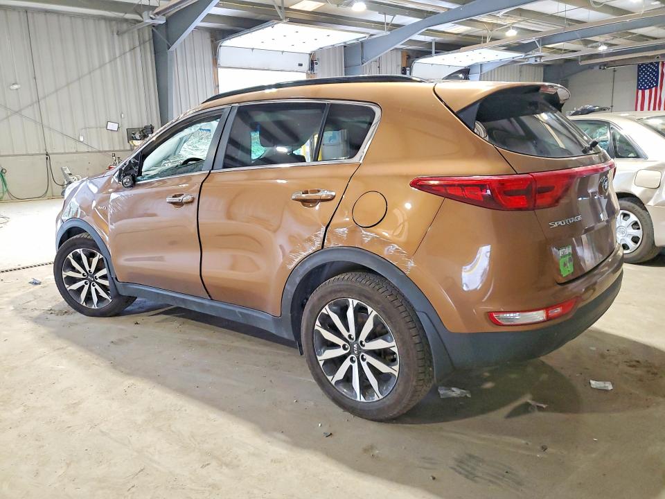 2019 Kia Sportage მანქანა იყიდება აუქციონზე, vin: KNDPNCAC1K7535116, აუქციონის ნომერი: 60252896