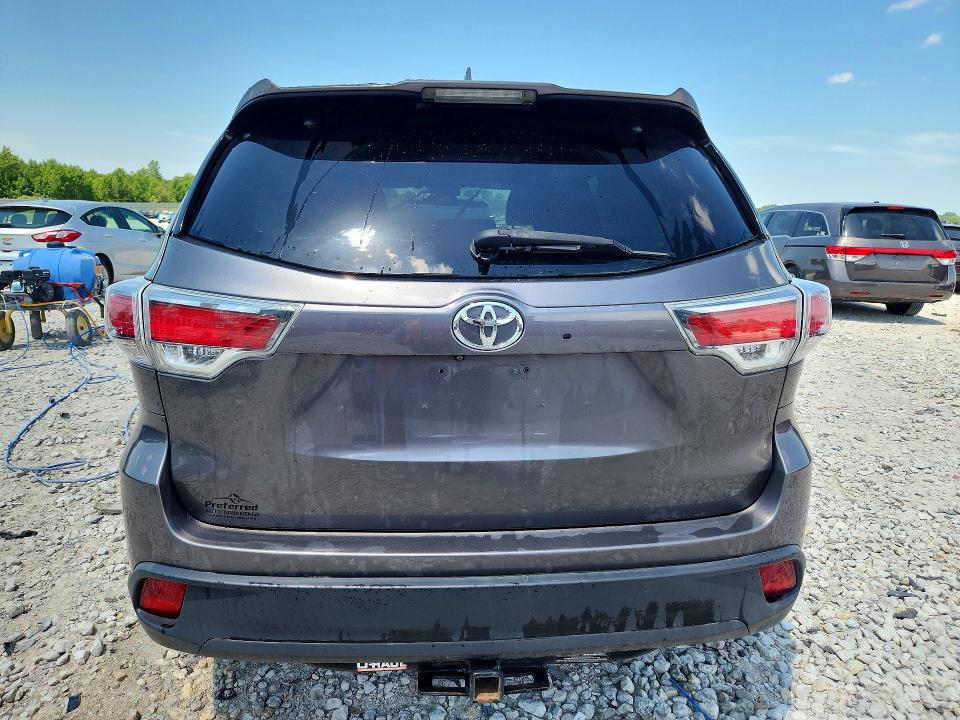 Продажа на аукционе авто 2015 Toyota Highlander, vin: 5TDJKRFH3FS220318, номер лота: 58151166