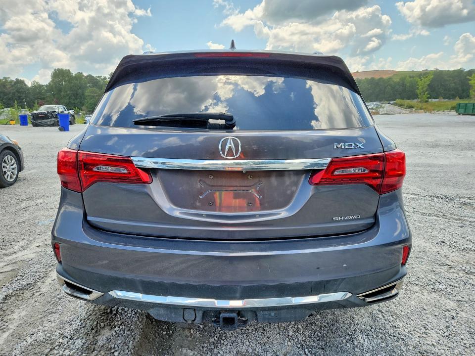 61859756 :رقم المزاد ، 5J8YD4H36HL001341 vin ، 2017 Acura Mdx مزاد بيع