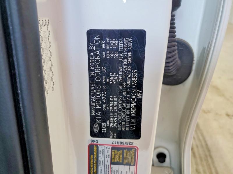 Продаж на аукціоні авто 2020 Kia Sportage, vin: KNDPMCAC5L7788525, номер лоту: 85793995