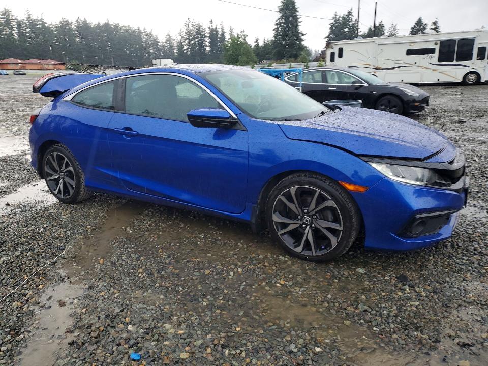 60644726 :رقم المزاد ، 2HGFC4B87KH306754 vin ، 2019 Honda Civic مزاد بيع