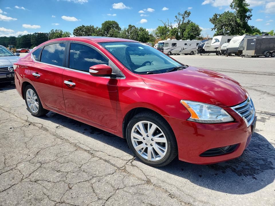 2013 Nissan Sentra მანქანა იყიდება აუქციონზე, vin: 3N1AB7AP5DL713068, აუქციონის ნომერი: 61109046