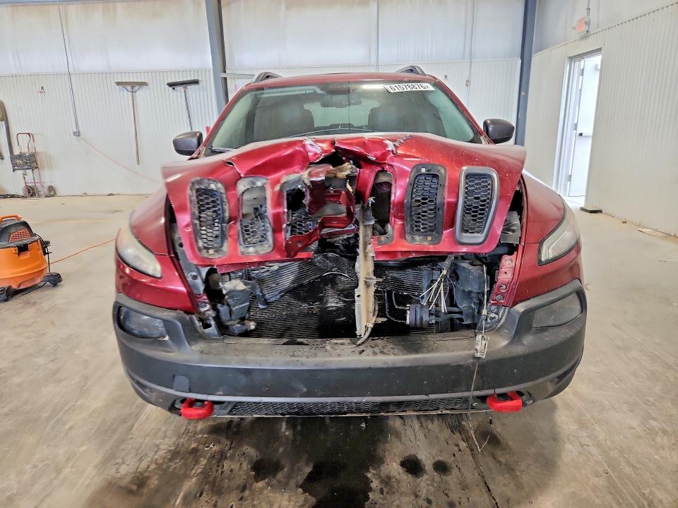 2014 Jeep Cherokee მანქანა იყიდება აუქციონზე, vin: 1C4PJMBSXEW277230, აუქციონის ნომერი: 61578876