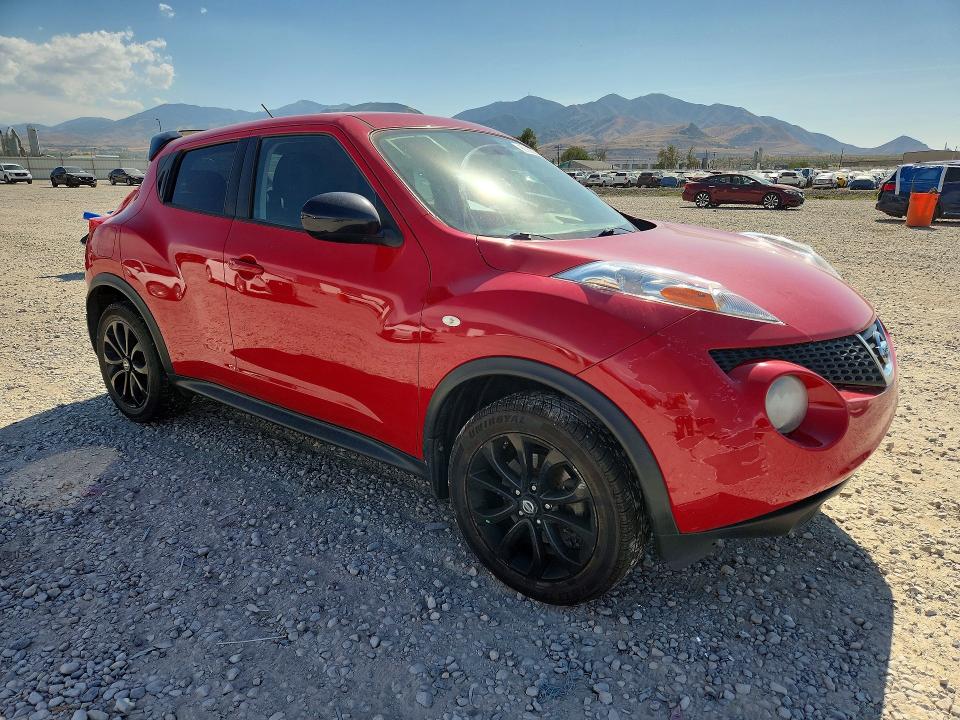 2014 Nissan Juke მანქანა იყიდება აუქციონზე, vin: JN8AF5MR4ET454352, აუქციონის ნომერი: 61629856