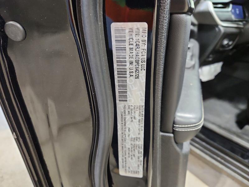 60625836 :رقم المزاد ، 1C4RJHAG0PC642726 vin ، 2023 Jeep Grand Cherokee مزاد بيع