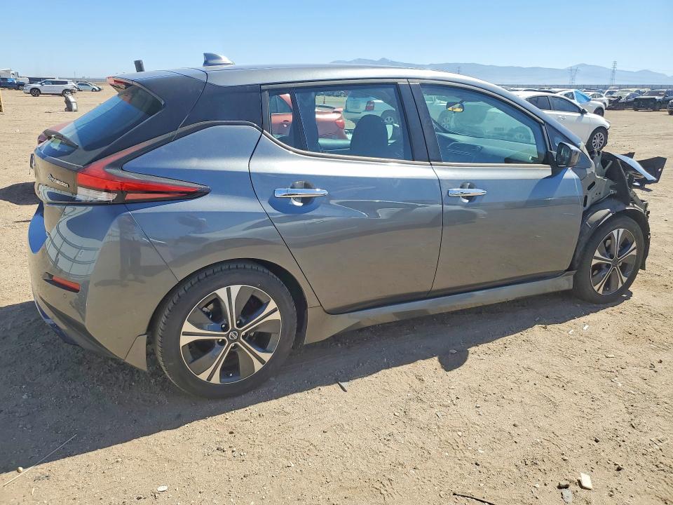 59323426 :رقم المزاد ، 1N4AZ1CV2MC551435 vin ، 2021 Nissan Leaf مزاد بيع