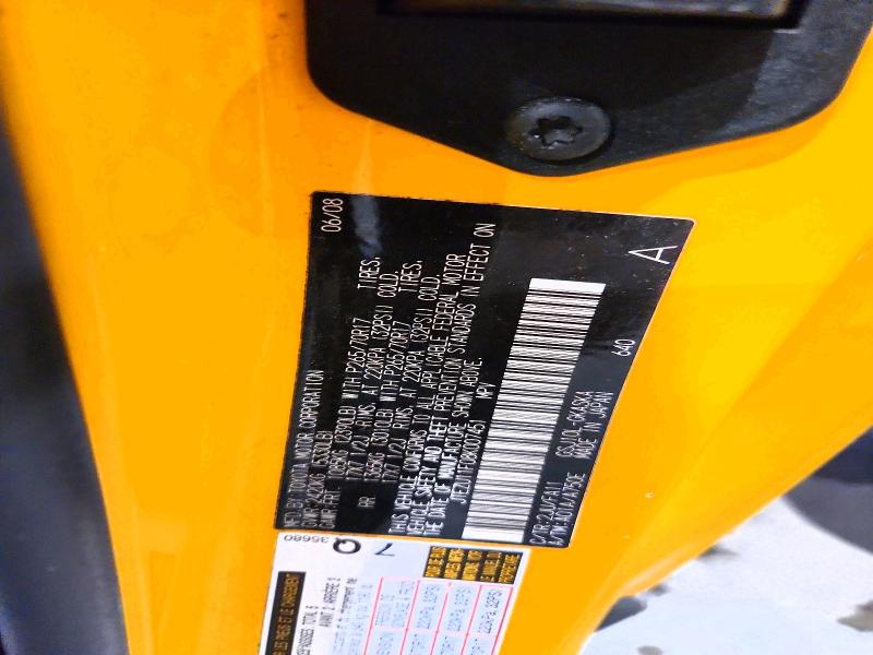61021966 :رقم المزاد ، JTEZU11F08K007451 vin ، 2008 Toyota Fj Cruiser مزاد بيع
