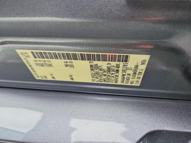 62430776 :رقم المزاد ، 1N4AA6AP4HC381285 vin ، 2017 Nissan Maxima مزاد بيع
