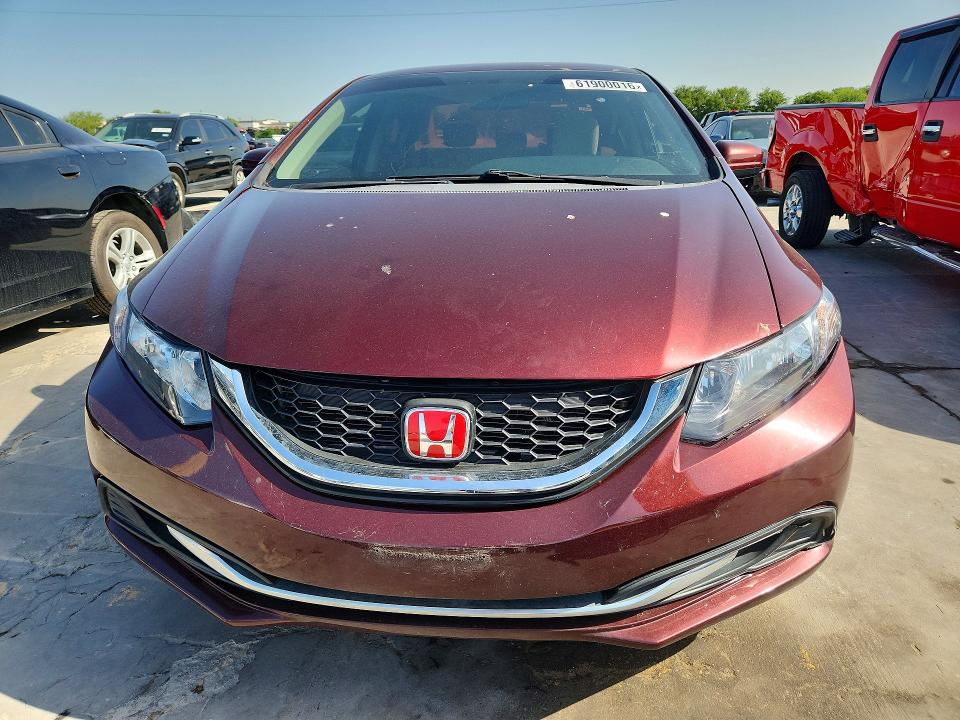 61900016 :رقم المزاد ، 19XFB2F52EE040968 vin ، 2014 Honda Civic مزاد بيع