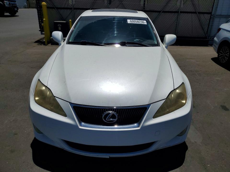 Aukcja sprzedaży 2007 Lexus Is, vin: JTHBK262472032387, numer aukcji: 60058236