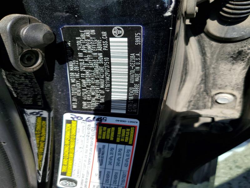 Продажа на аукционе авто 2023 Toyota Camry, vin: 4T1G11AK2PU737510, номер лота: 59912836