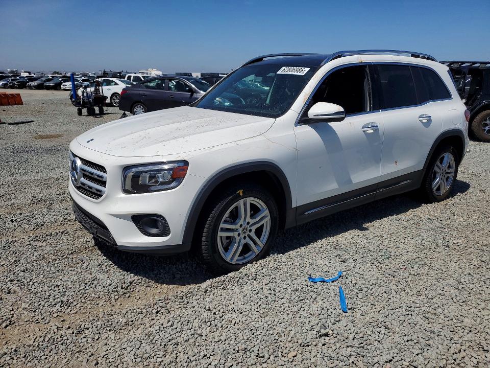 62806986 :رقم المزاد ، W1N4M4GB1LW018067 vin ، 2020 Mercedes-benz Glb مزاد بيع