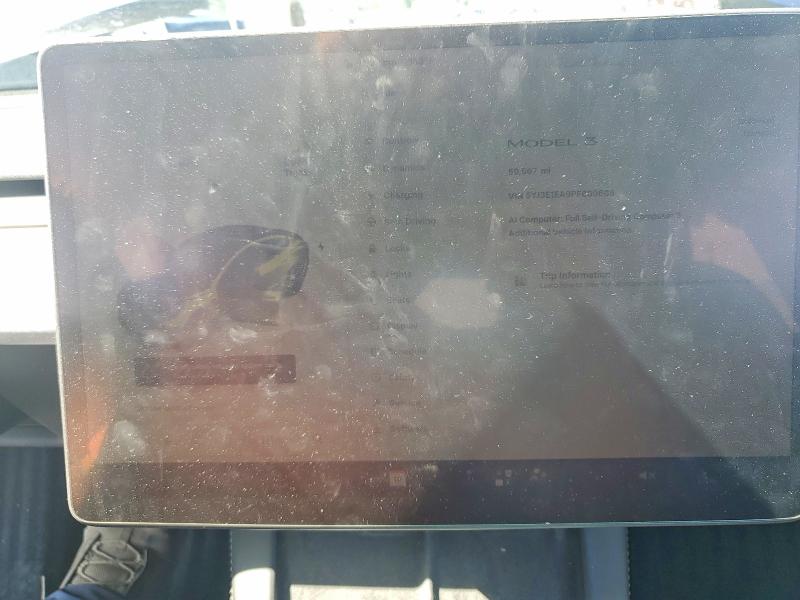 Aukcja sprzedaży 2023 Tesla Model 3, vin: 5YJ3E1EA9PF609606, numer aukcji: 61621446