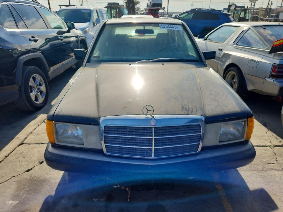 62044456 :رقم المزاد ، WDBDA29D2MF793481 vin ، 1991 Mercedes-benz 190 مزاد بيع