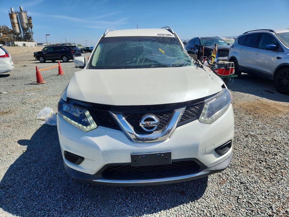 Продажа на аукционе авто 2016 Nissan Rogue, vin: KNMAT2MT9GP729594, номер лота: 62501686