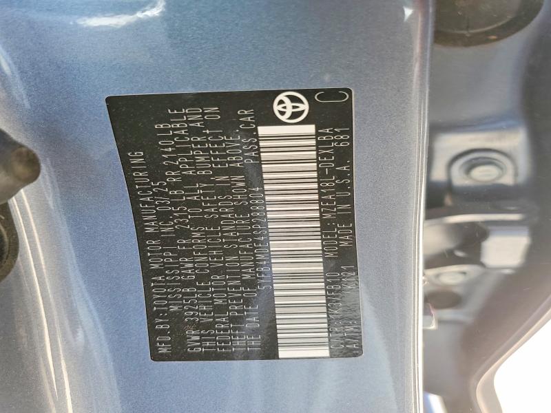 Продажа на аукционе авто 2025 Toyota Corolla, vin: 5YFB4MDE4SP288804, номер лота: 59191936