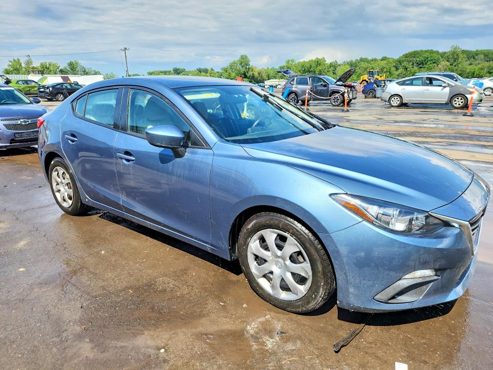 2015 Mazda 3 მანქანა იყიდება აუქციონზე, vin: JM1BM1T72F1240052, აუქციონის ნომერი: 62292436