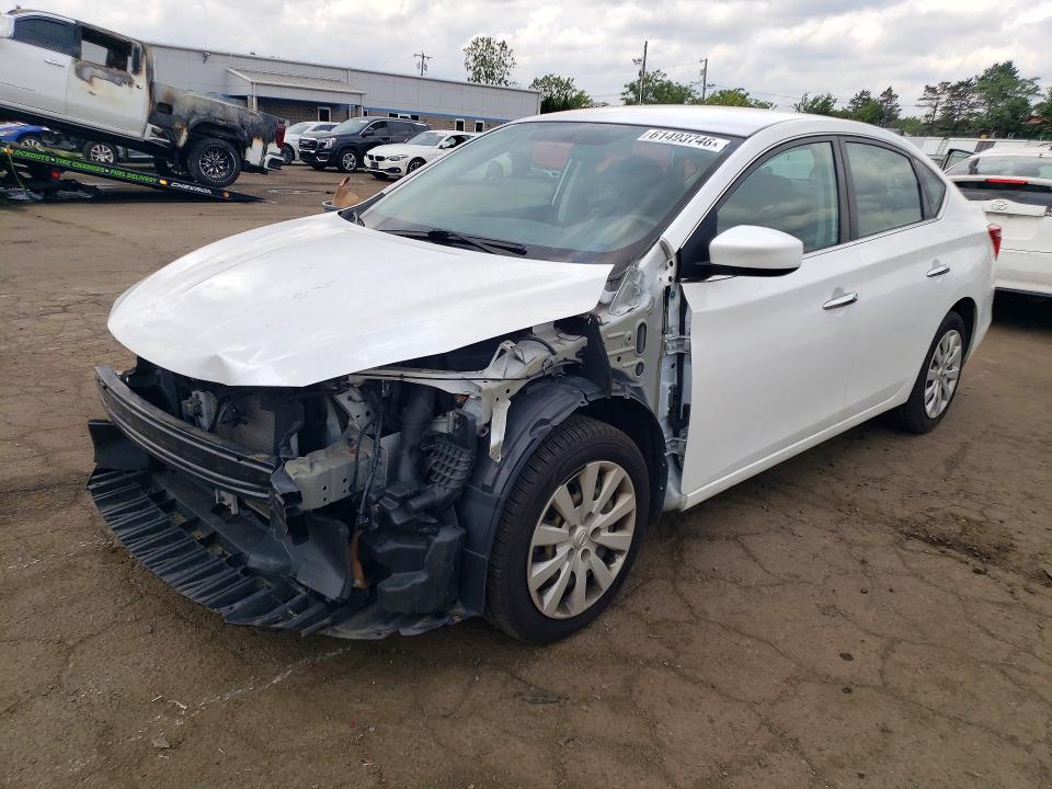 61493746 :رقم المزاد ، 3N1AB7AP1HY365245 vin ، 2017 Nissan Sentra مزاد بيع