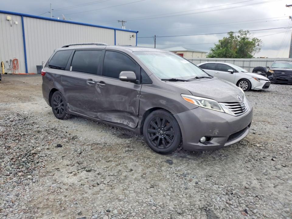2017 Toyota Sienna მანქანა იყიდება აუქციონზე, vin: 5TDYZ3DC2HS821771, აუქციონის ნომერი: 62570666