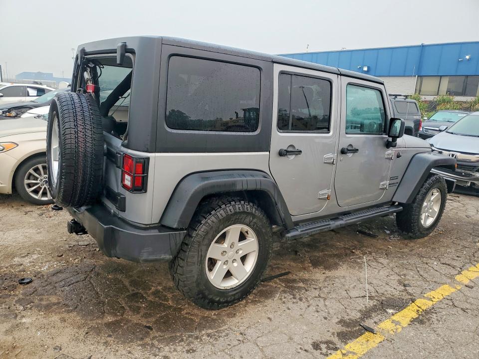 61202476 :رقم المزاد ، 1C4BJWDG6GL105991 vin ، 2016 Jeep Wrangler Unlimited مزاد بيع