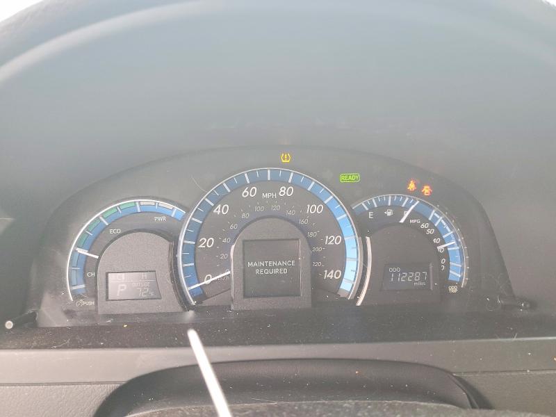 2012 Toyota Camry Hybrid მანქანა იყიდება აუქციონზე, vin: 4T1BD1FK5CU003660, აუქციონის ნომერი: 63053026