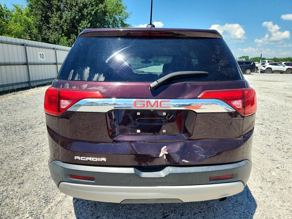 60830296 :رقم المزاد ، 1GKKNKLA3JZ210068 vin ، 2018 Gmc Acadia مزاد بيع