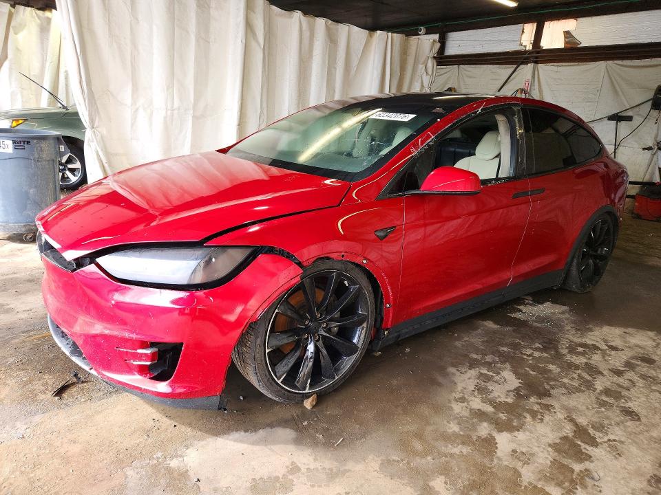 62342076 :رقم المزاد ، 5YJXCAE25HF067292 vin ، 2017 Tesla Model X مزاد بيع