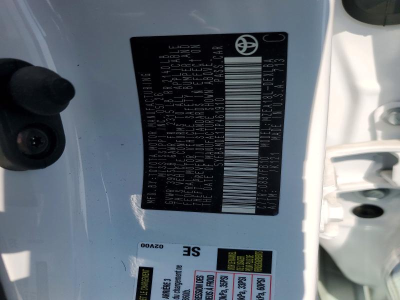 Aukcja sprzedaży 2026 Toyota Corolla, vin: 5YFB4MDE1TP461910, numer aukcji: 62887756