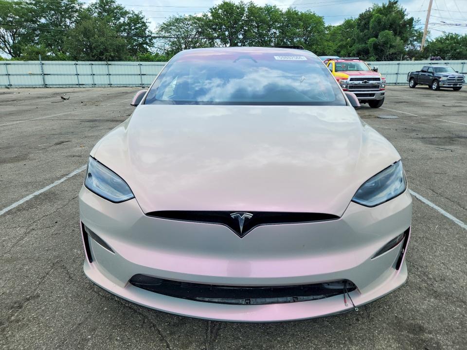 59802566 :رقم المزاد ، 7SAXCDE58PF415213 vin ، 2023 Tesla Model X مزاد بيع