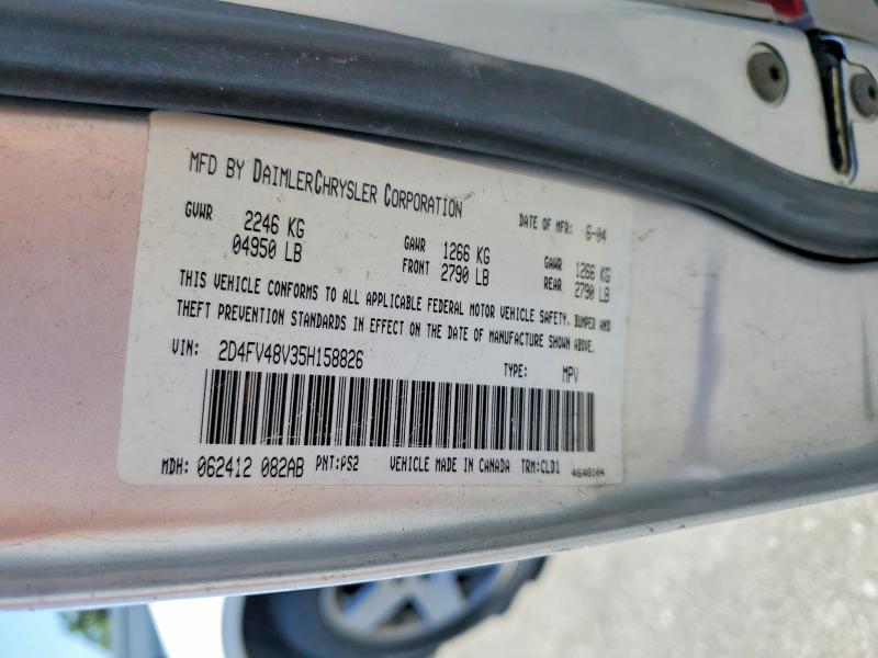 Продажа на аукционе авто 2005 Dodge Magnum, vin: 2D4FV48V35H158826, номер лота: 60522646