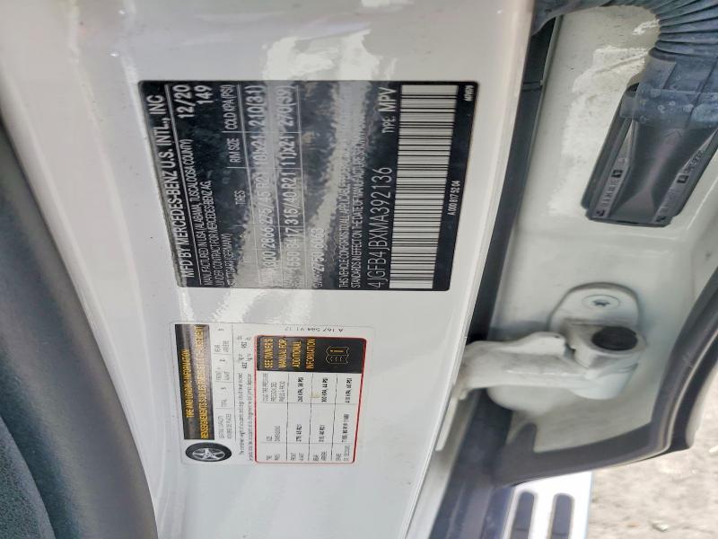 Aukcja sprzedaży 2021 Mercedes-benz Gle, vin: 4JGFB4JBXMA392136, numer aukcji: 60771566
