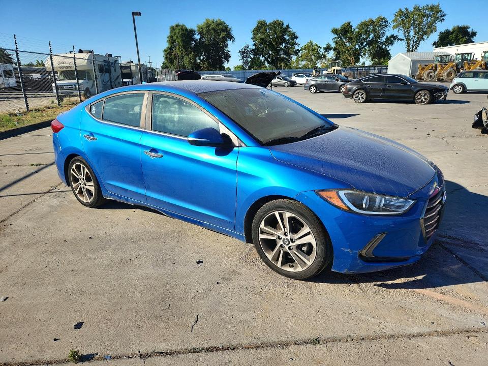 Продажа на аукционе авто 2017 Hyundai Elantra, vin: 5NPD84LF7HH016843, номер лота: 60578406